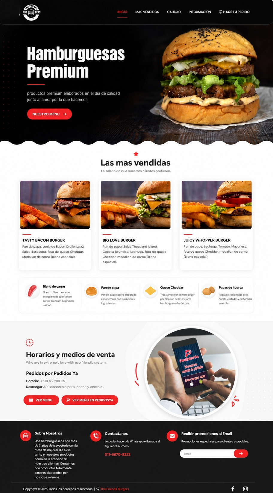 The Friends Burgers